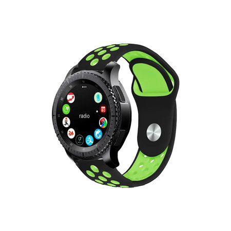 FixPremium - Curea sport din silicon pentru Garmin (20mm), negru