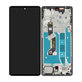 Motorola Moto G85 5G - Ecran LCD + Sticlă Tactilă + Ramă (Urban Grey) - 5D68C24854 Genuine Service Pack