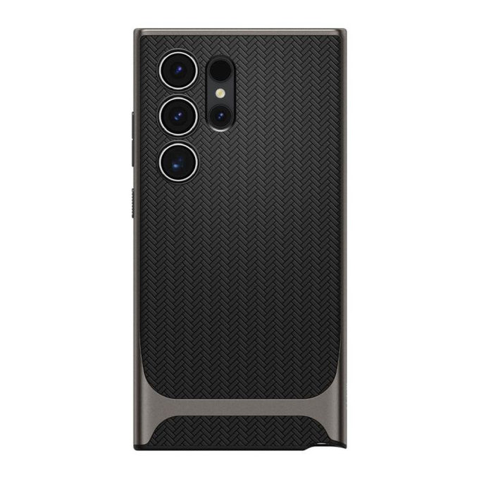 Spigen - Caz Neo Hybrid pentru Samsung Galaxy S24 Ultra, Gunmetal