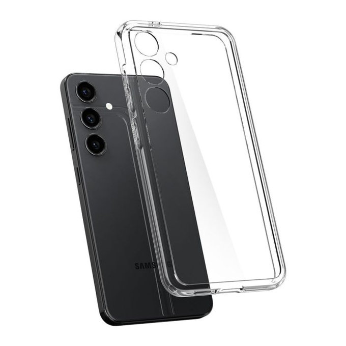 Spigen - Caz Ultra Hybrid pentru Samsung Galaxy S24 Plus, Crystal Clear