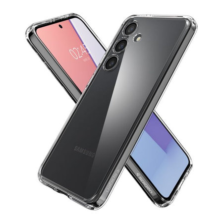 Spigen - Caz Ultra Hybrid pentru Samsung Galaxy S24 Plus, Crystal Clear