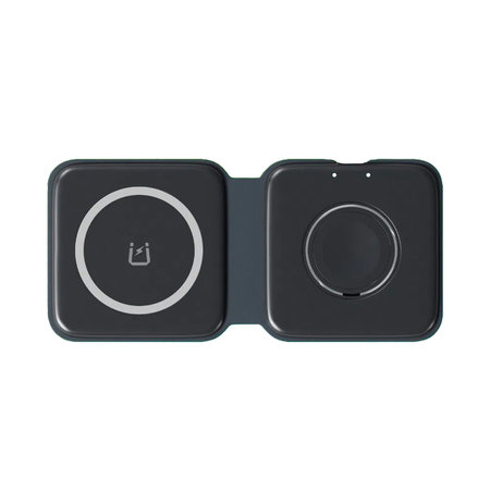 FixPremium - MagSafe Duo pentru iPhone & Apple Watch, negru