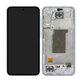 Samsung Galaxy A35 A356B - Ecran LCD + Sticlă Tactilă + Ramă (Awesome Iceblue) TFT