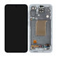 Samsung Galaxy A55 A556B - Ecran LCD + Sticlă Tactilă + Ramă (Awesome Iceblue) OLED