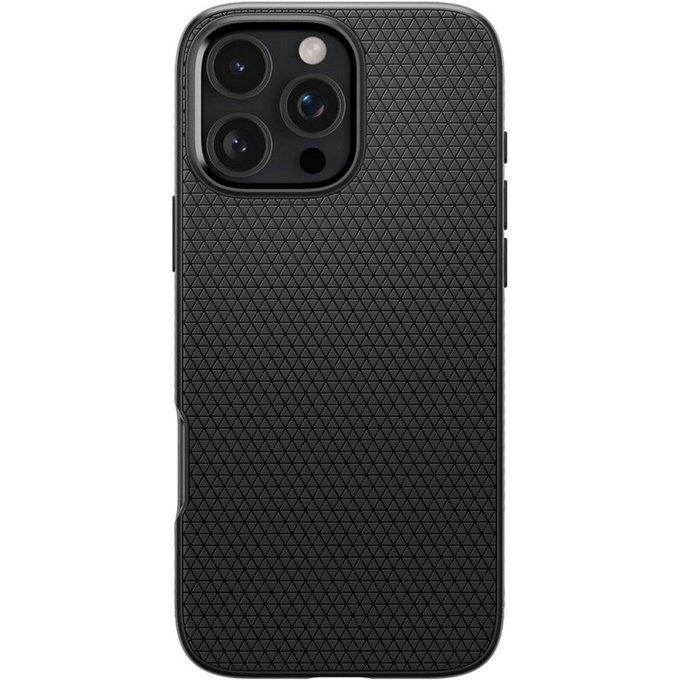 Spigen - Caz Liquid Air pentru iPhone 16 Pro Max, matte black