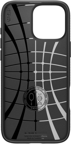 Spigen - Caz Liquid Air pentru iPhone 16 Pro Max, matte black
