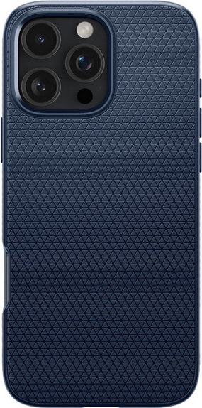 Spigen - Caz Liquid Air pentru iPhone 16 Pro Max, navy blue