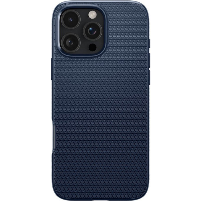 Spigen - Caz Liquid Air pentru iPhone 16 Pro Max, navy blue