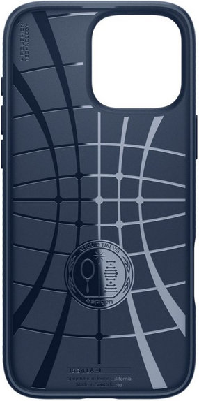 Spigen - Caz Liquid Air pentru iPhone 16 Pro Max, navy blue