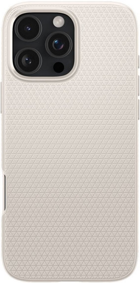 Spigen - Caz Liquid Air pentru iPhone 16 Pro Max, natural titanium