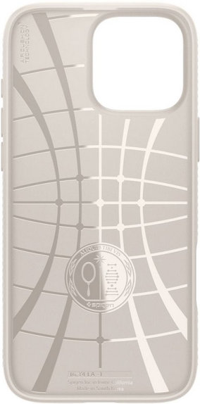 Spigen - Caz Liquid Air pentru iPhone 16 Pro Max, natural titanium