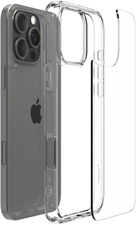 Spigen - Caz Ultra Hybrid pentru iPhone 16 Pro Max, crystal clear