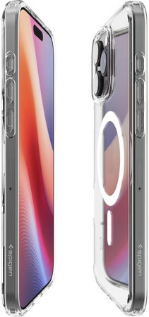 Spigen - Caz Ultra Hybrid cu MagSafe pentru iPhone 16 Pro Max, alb