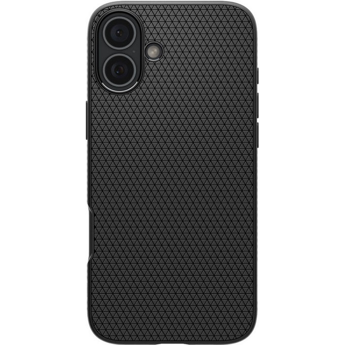 Spigen - Caz Liquid Air pentru iPhone 16 Plus, matte black