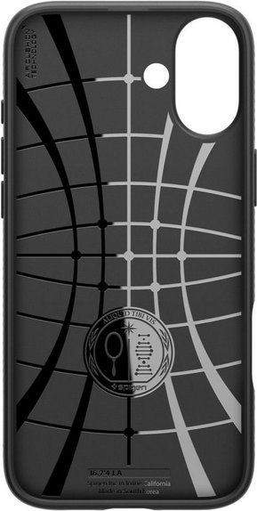 Spigen - Caz Liquid Air pentru iPhone 16 Plus, matte black
