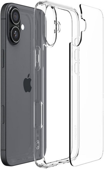 Spigen - Caz Ultra Hybrid pentru iPhone 16 Plus, crystal clear