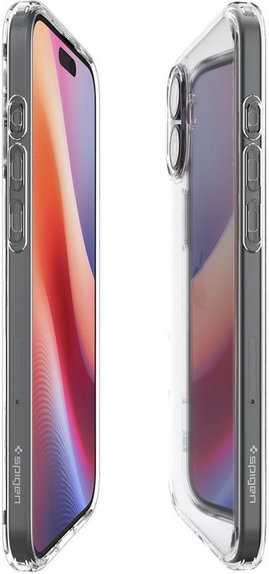 Spigen - Caz Ultra Hybrid pentru iPhone 16 Plus, crystal clear