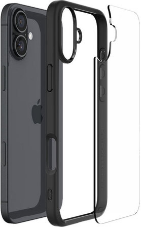 Spigen - Caz Ultra Hybrid pentru iPhone 16 Plus, matte black