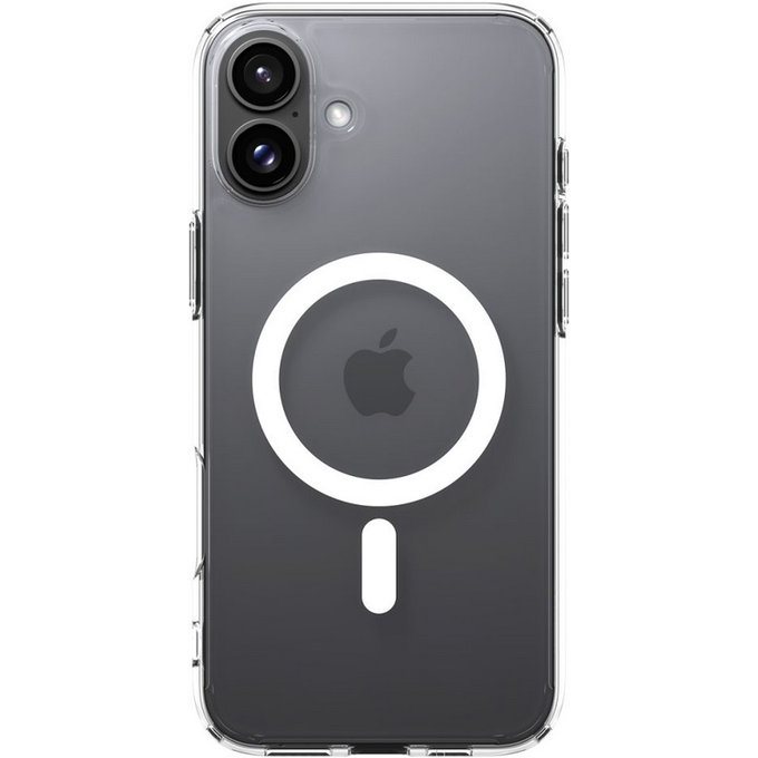 Spigen - Caz Ultra Hybrid cu MagSafe pentru iPhone 16 Plus, alb