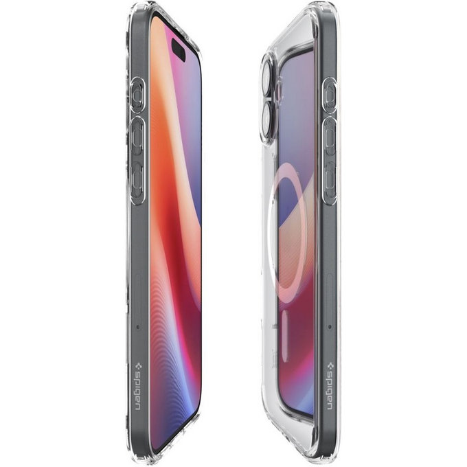 Spigen - Caz Ultra Hybrid cu MagSafe pentru iPhone 16 Plus, alb