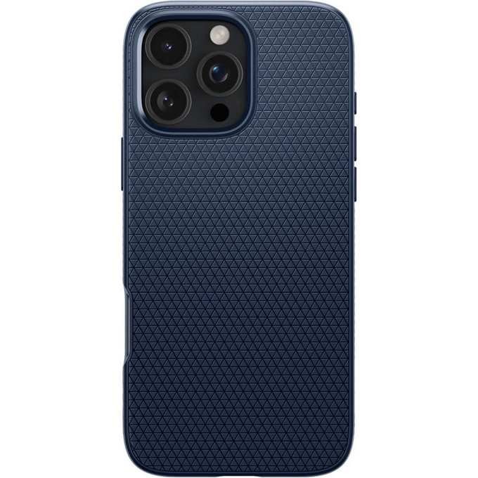 Spigen - Caz Liquid Air pentru iPhone 16 Pro, navy blue