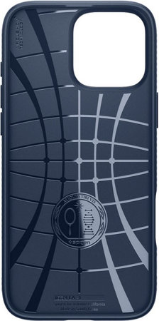Spigen - Caz Liquid Air pentru iPhone 16 Pro, navy blue