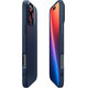 Spigen - Caz Liquid Air pentru iPhone 16 Pro, navy blue