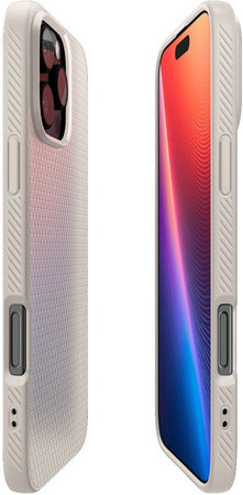 Spigen - Caz Liquid Air pentru iPhone 16 Pro, natural titanium