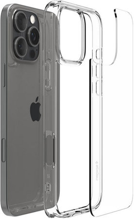 Spigen - Caz Ultra Hybrid pentru iPhone 16 Pro, crystal clear