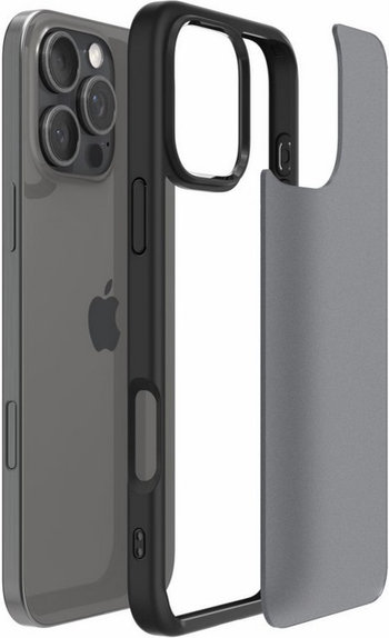 Spigen - Caz Ultra Hybrid pentru iPhone 16 Pro, frost black
