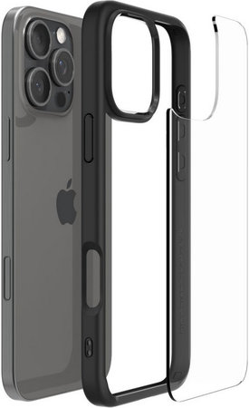 Spigen - Caz Ultra Hybrid pentru iPhone 16 Pro, matte black