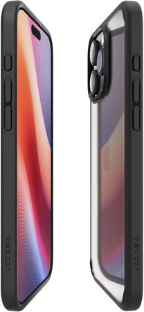 Spigen - Caz Ultra Hybrid pentru iPhone 16 Pro, matte black