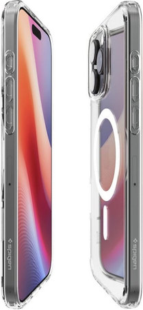 Spigen - Caz Ultra Hybrid cu MagSafe pentru iPhone 16 Pro, alb