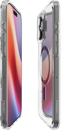 Spigen - Caz Ultra Hybrid cu MagSafe pentru iPhone 16 Pro, negru