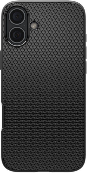 Spigen - Caz Liquid Air pentru iPhone 16, matte black