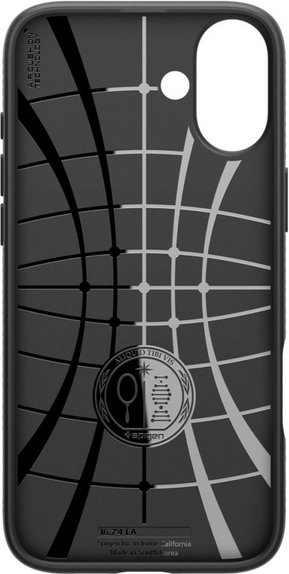Spigen - Caz Liquid Air pentru iPhone 16, matte black