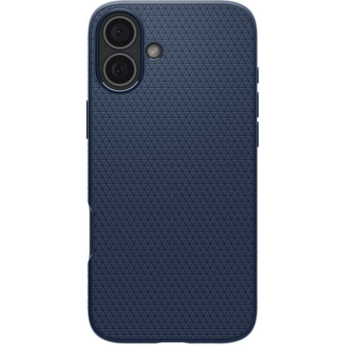 Spigen - Caz Liquid Air pentru iPhone 16, navy blue