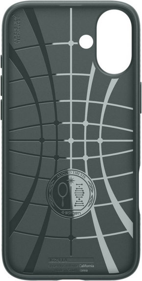 Spigen - Caz Liquid Air pentru iPhone 16, abyss green