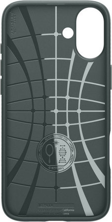 Spigen - Caz Liquid Air pentru iPhone 16, abyss green