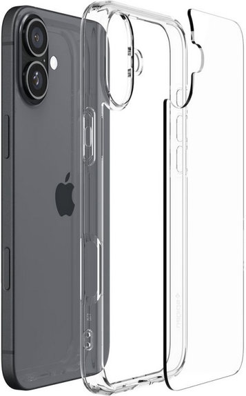 Spigen - Caz Ultra Hybrid pentru iPhone 16, crystal clear