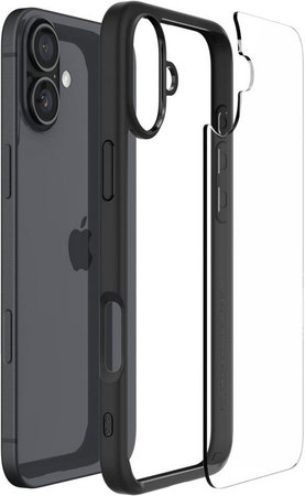 Spigen - Caz Ultra Hybrid pentru iPhone 16, matte black