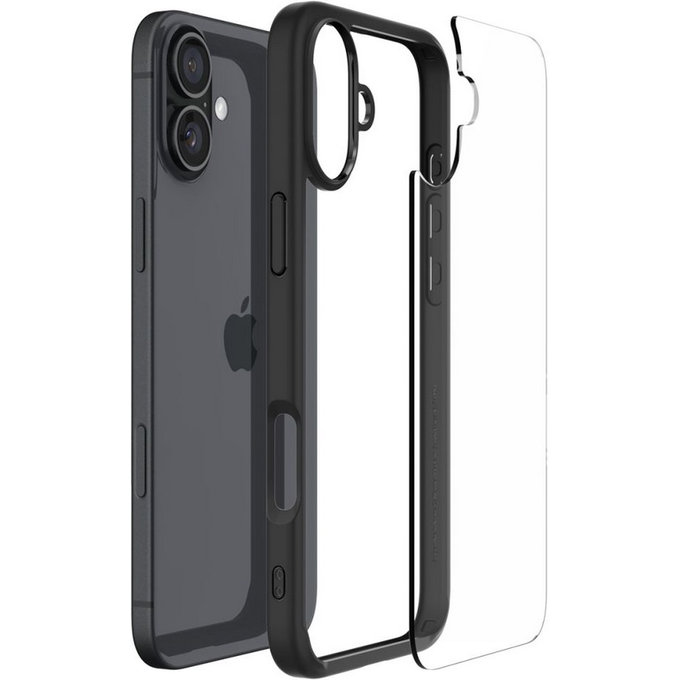 Spigen - Caz Ultra Hybrid pentru iPhone 16, matte black
