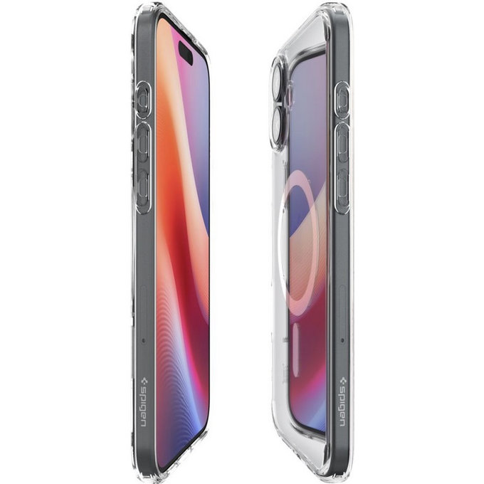 Spigen - Caz Ultra Hybrid cu MagSafe pentru iPhone 16, alb