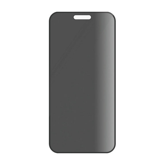 Sticlă securizată UWF Privacy cu aplicator pentru iPhone 16/15, Negru, PanzerGlass
