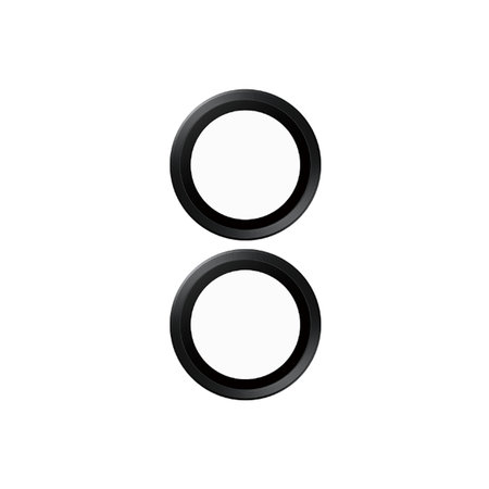 PanzerGlass - Capac de protecție & obiectivul camerei Hoops Ceramic pentru iPhone 16 & 16 Plus, negru