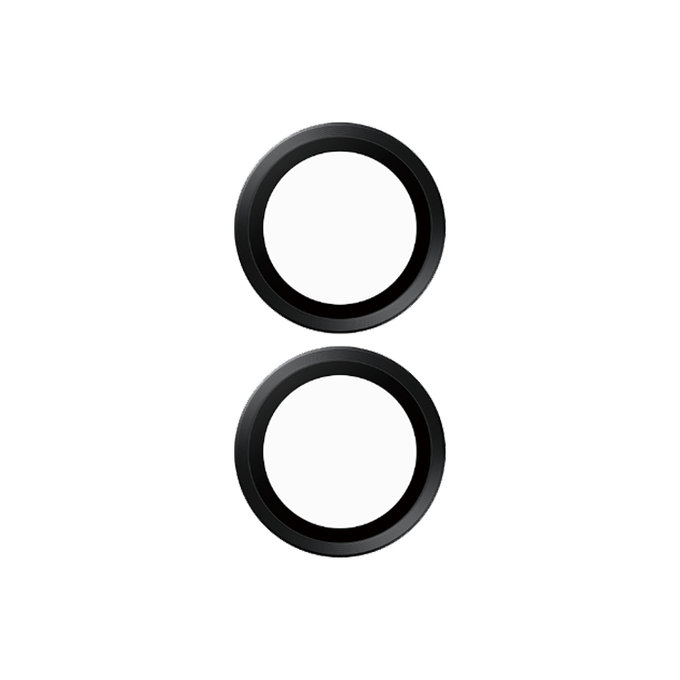 PanzerGlass - Capac de protecție & obiectivul camerei Hoops pentru iPhone 16 & 16 Plus, negru