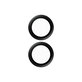 PanzerGlass - Capac de protecție & obiectivul camerei Hoops pentru iPhone 16 & 16 Plus, negru