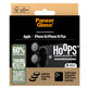 PanzerGlass - Capac de protecție & obiectivul camerei Hoops pentru iPhone 16 & 16 Plus, negru