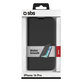 SBS - Caz Book Wallet Smooth pentru iPhone 16 Pro, negru