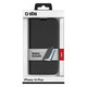 SBS - Caz Book Wallet Smooth pentru iPhone 16 Plus, negru